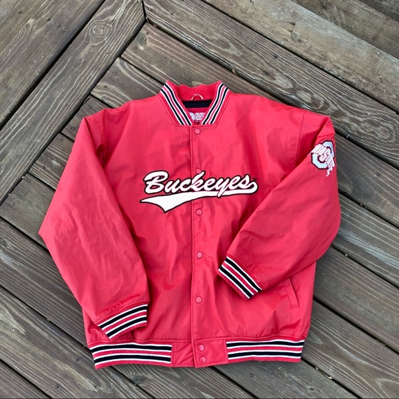 Collegiate Licensed Product Other - UNISEX COLLEGIATE LICENSED PRODUCT Ohio State “Buckeyes” SZ LButton Up Jacket